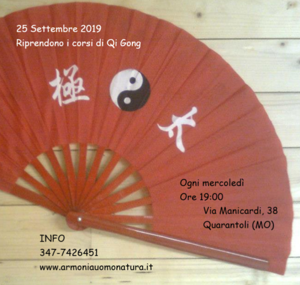 Qi Gong 2019 Mirandola